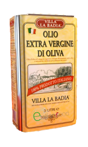 Olio Extravergine d'Oliva Villa La Badia Formato Scorta